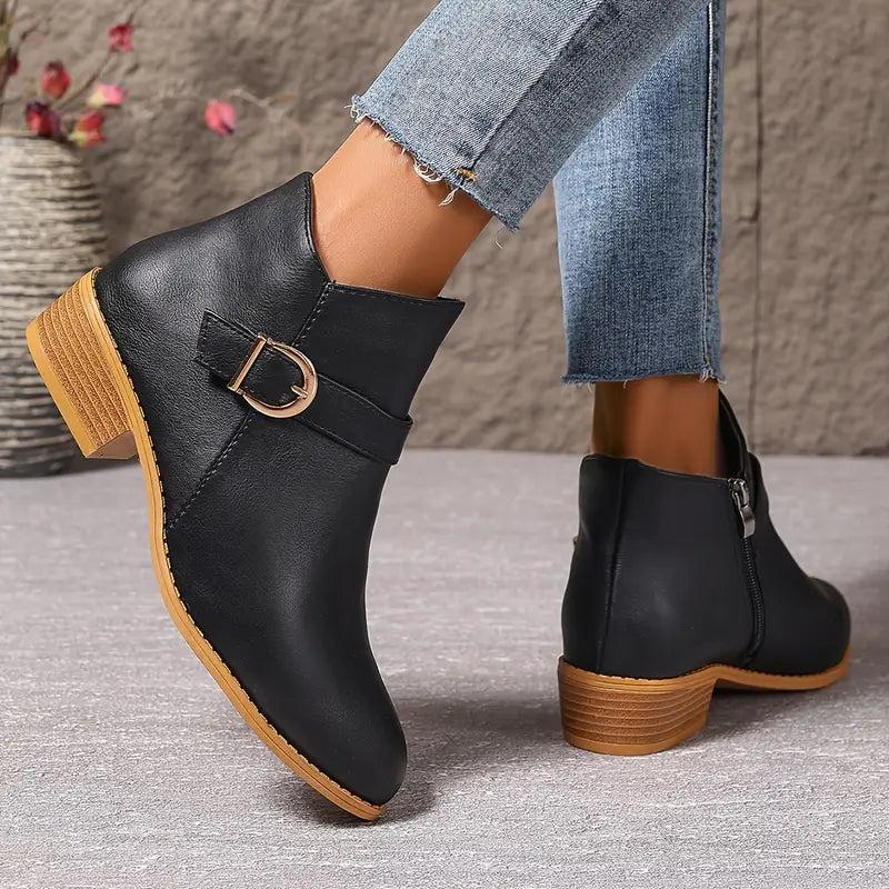 Josephine™ | Buckle Comfort Ankle Boot
