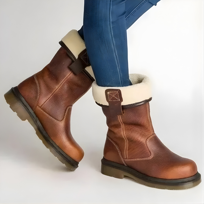 Ginger™ | Lined Leather Winter Boot