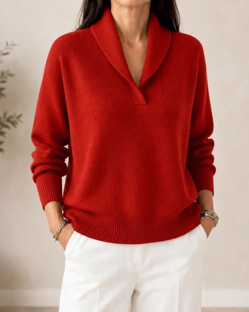 Judy soft v-neck sweater