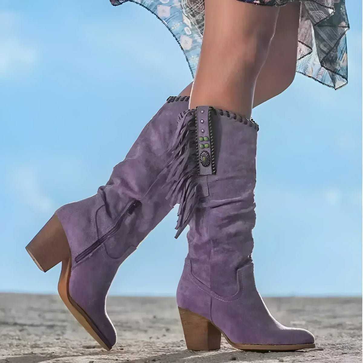 Virginia™ | Fringe Western Boot