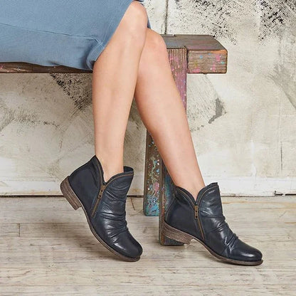 Rhonda™ | Waterproof Zip Ankle Boot