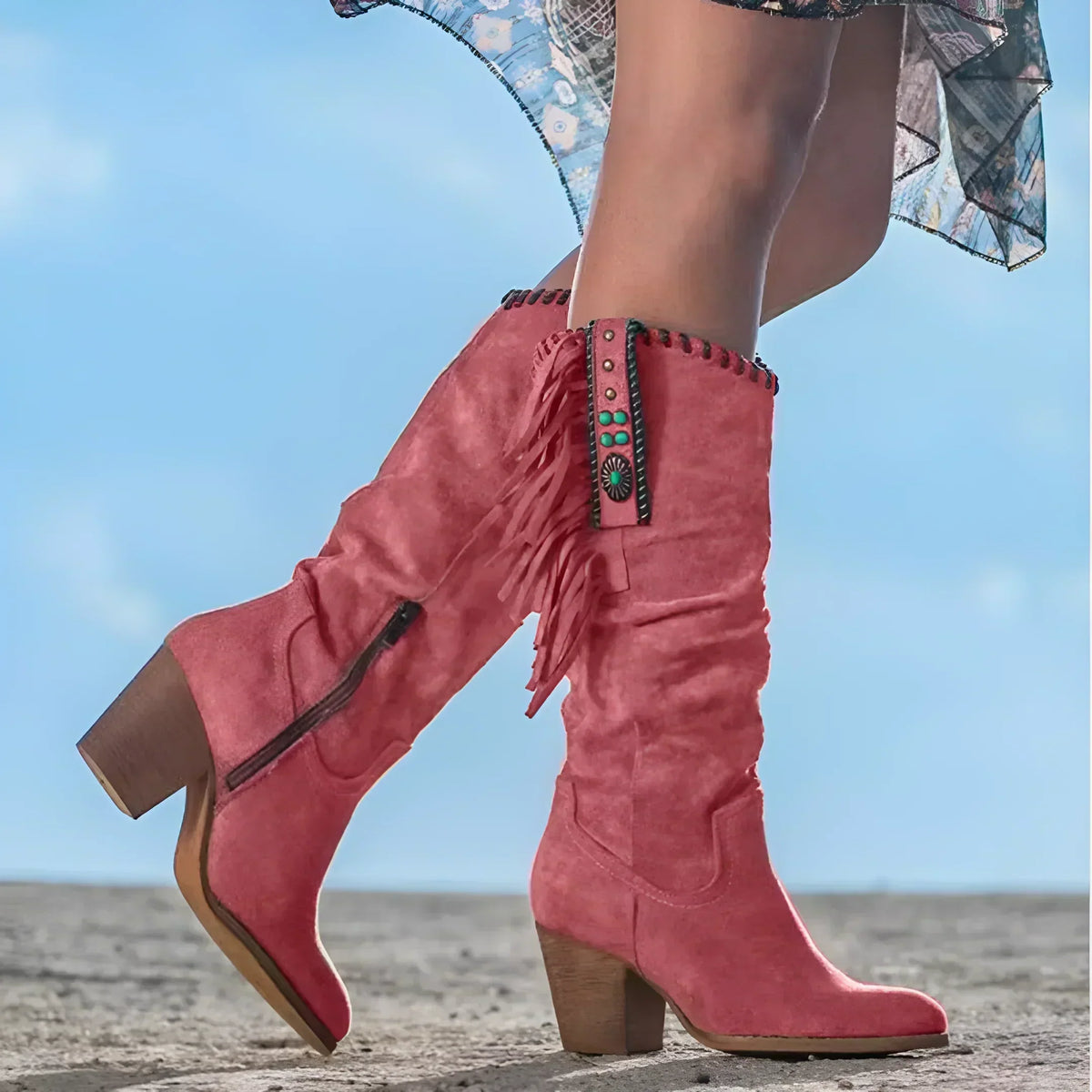 Virginia™ | Fringe Western Boot