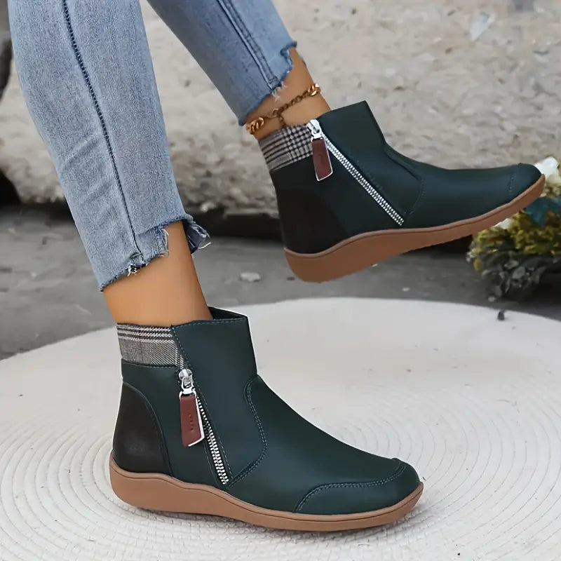 Cora™ | Waterproof Orthopedic Zip Boot