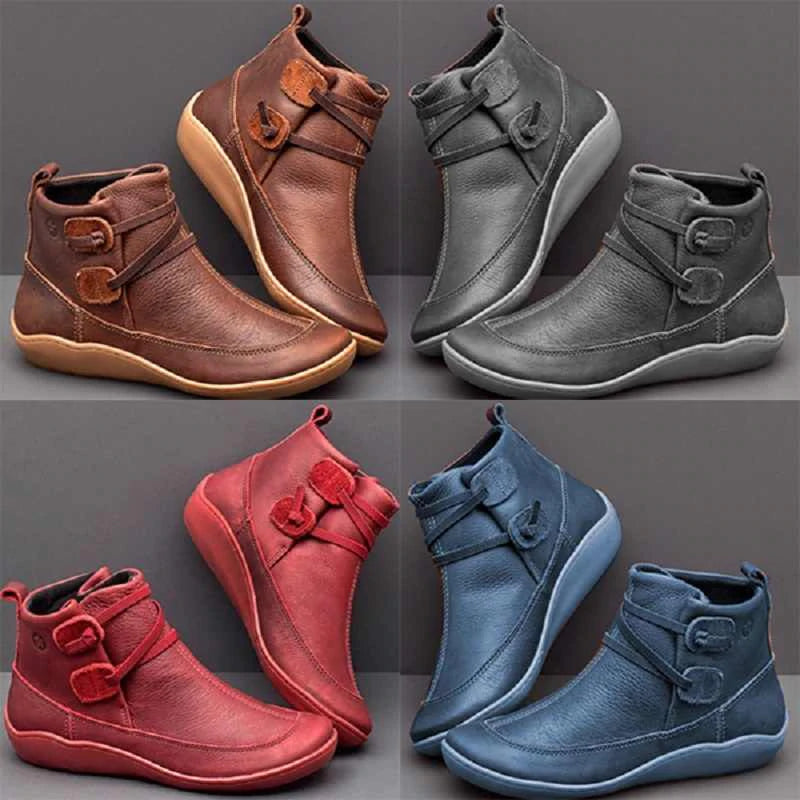 Marlowe™ | Vegan Leather Orthopedic Boot