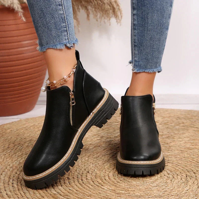Dolores™ | Comfort Wedge Ankle Boot
