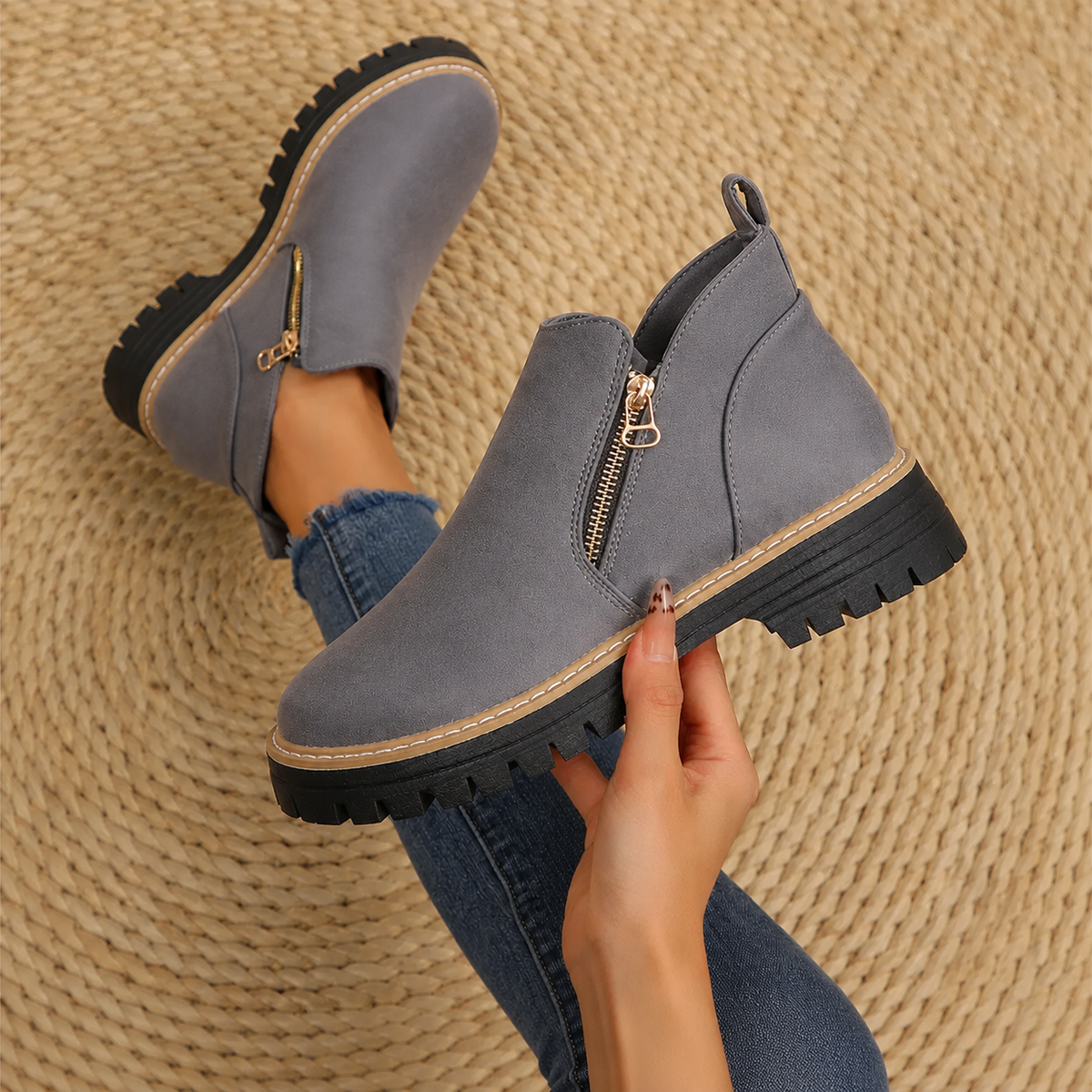 Dolores™ | Comfort Wedge Ankle Boot
