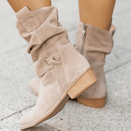Nadine™ | Slouch Suede Boot