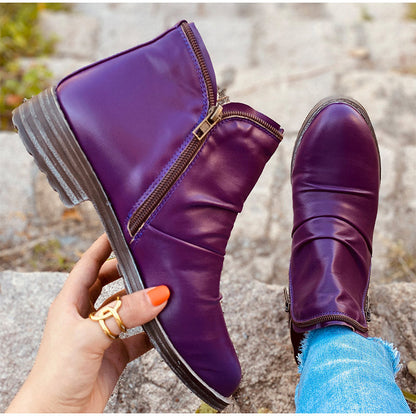 Rhonda™ | Waterproof Zip Ankle Boot