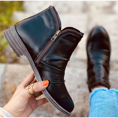 Rhonda™ | Waterproof Zip Ankle Boot