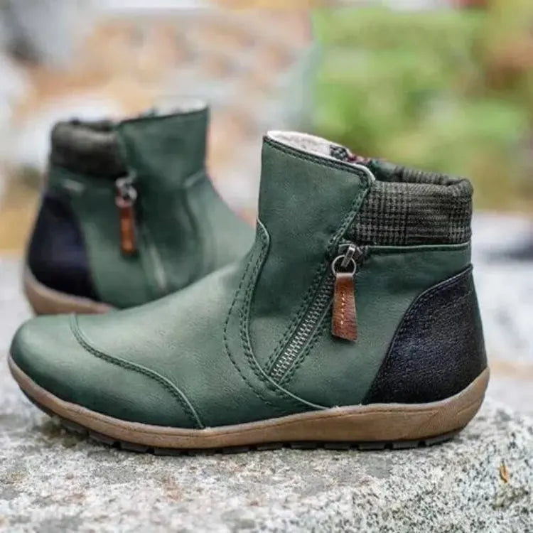Cora™ | Waterproof Orthopedic Zip Boot
