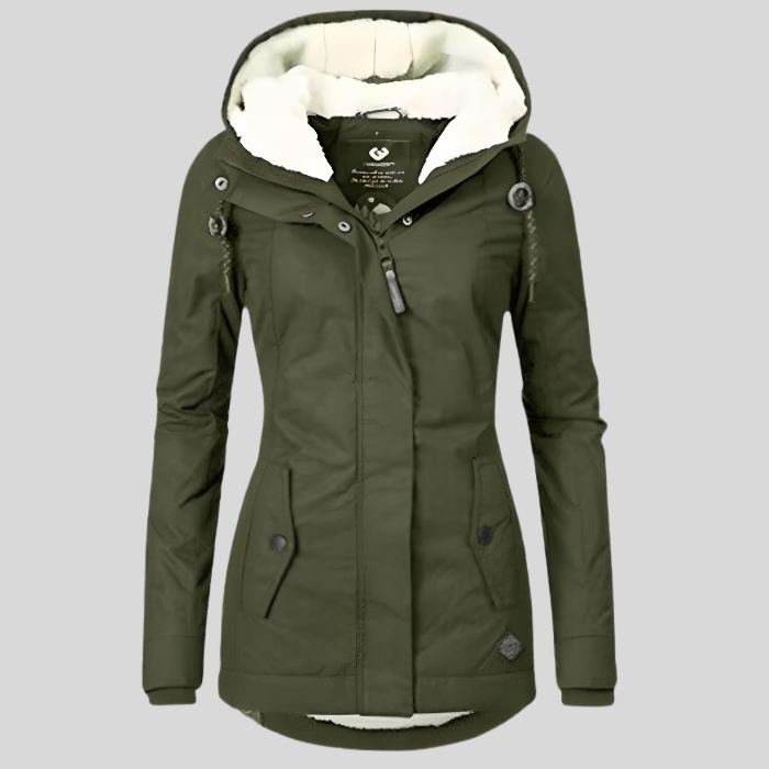 Madelyn waterproof hooded jacket