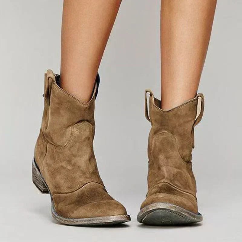 Georgia™ | Vintage Cowboy Ankle Boot
