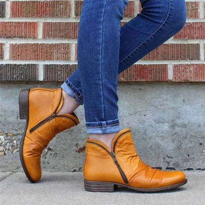 Rhonda™ | Waterproof Zip Ankle Boot