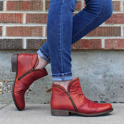 Rhonda™ | Waterproof Zip Ankle Boot