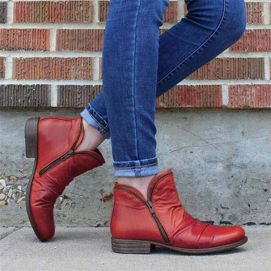 Rhonda™ | Waterproof Zip Ankle Boot