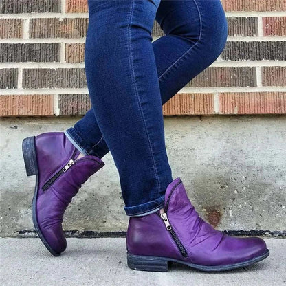 Rhonda™ | Waterproof Zip Ankle Boot