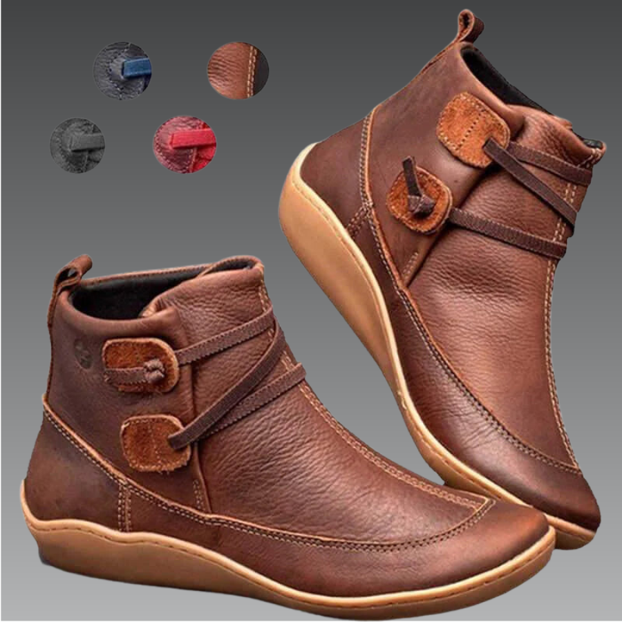 Marlowe™ | Vegan Leather Orthopedic Boot