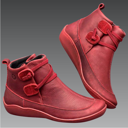 Marlowe™ | Vegan Leather Orthopedic Boot
