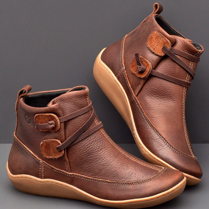 Marlowe™ | Vegan Leather Orthopedic Boot