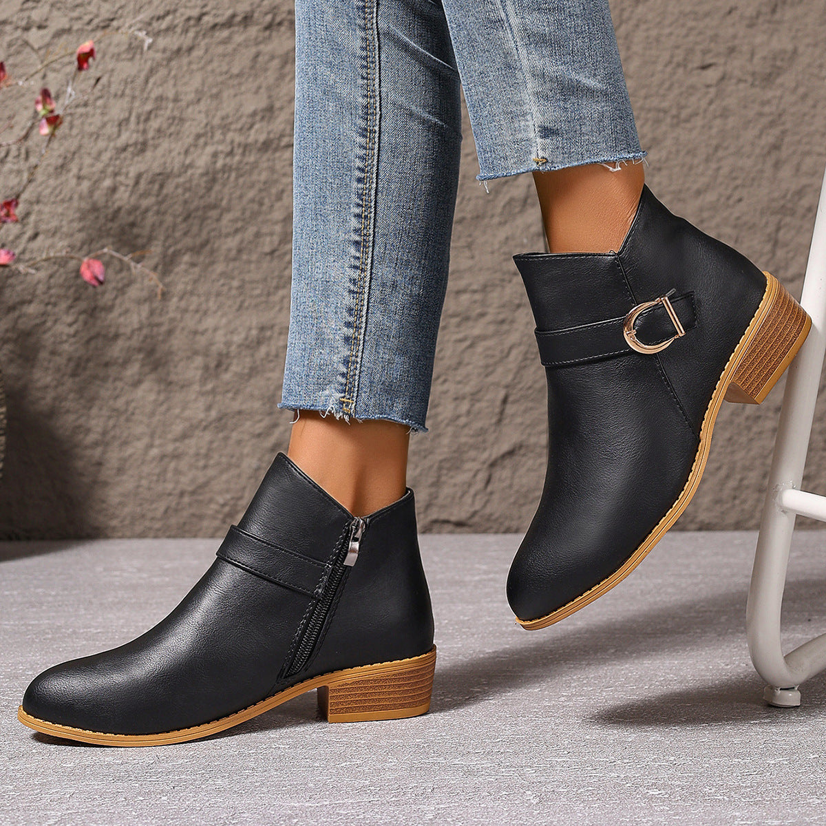 Josephine™ | Buckle Comfort Ankle Boot