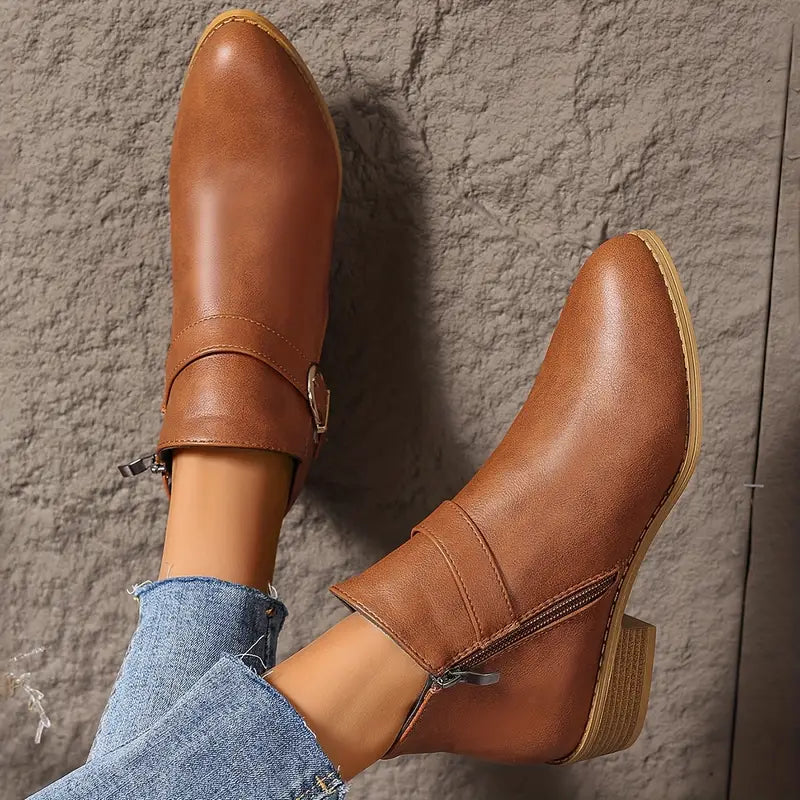 Josephine™ | Buckle Comfort Ankle Boot