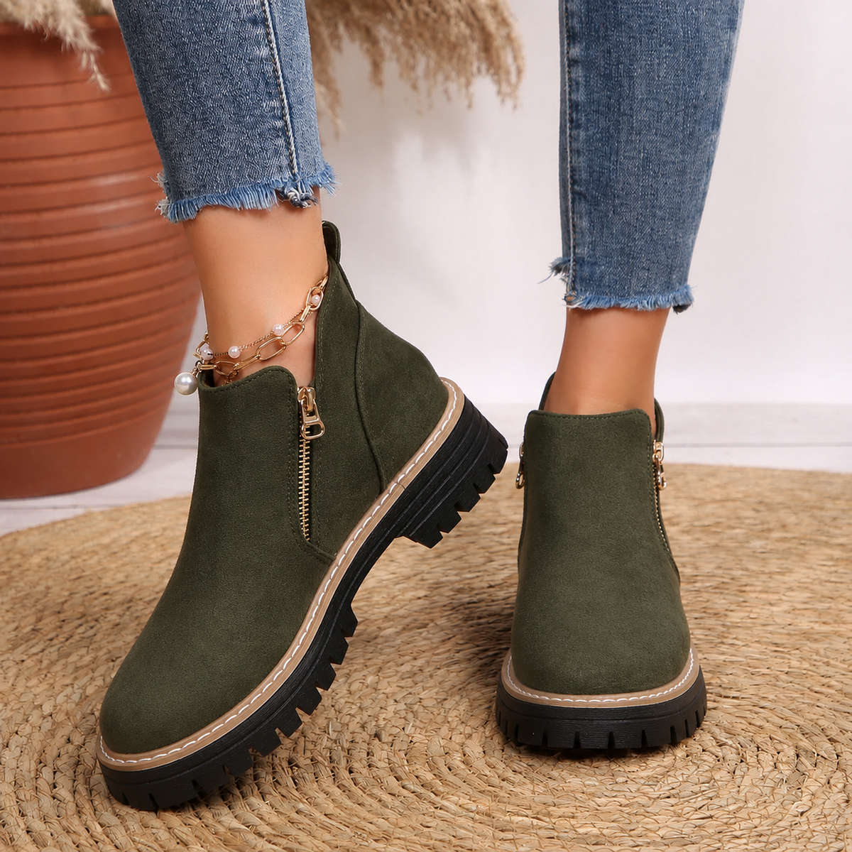 Dolores™ | Comfort Wedge Ankle Boot