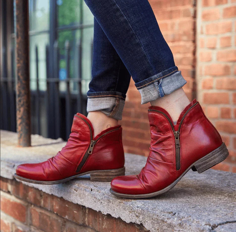 Rhonda™ | Waterproof Zip Ankle Boot