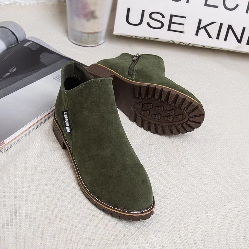 Beth™ | Thick Sole Ankle Boot