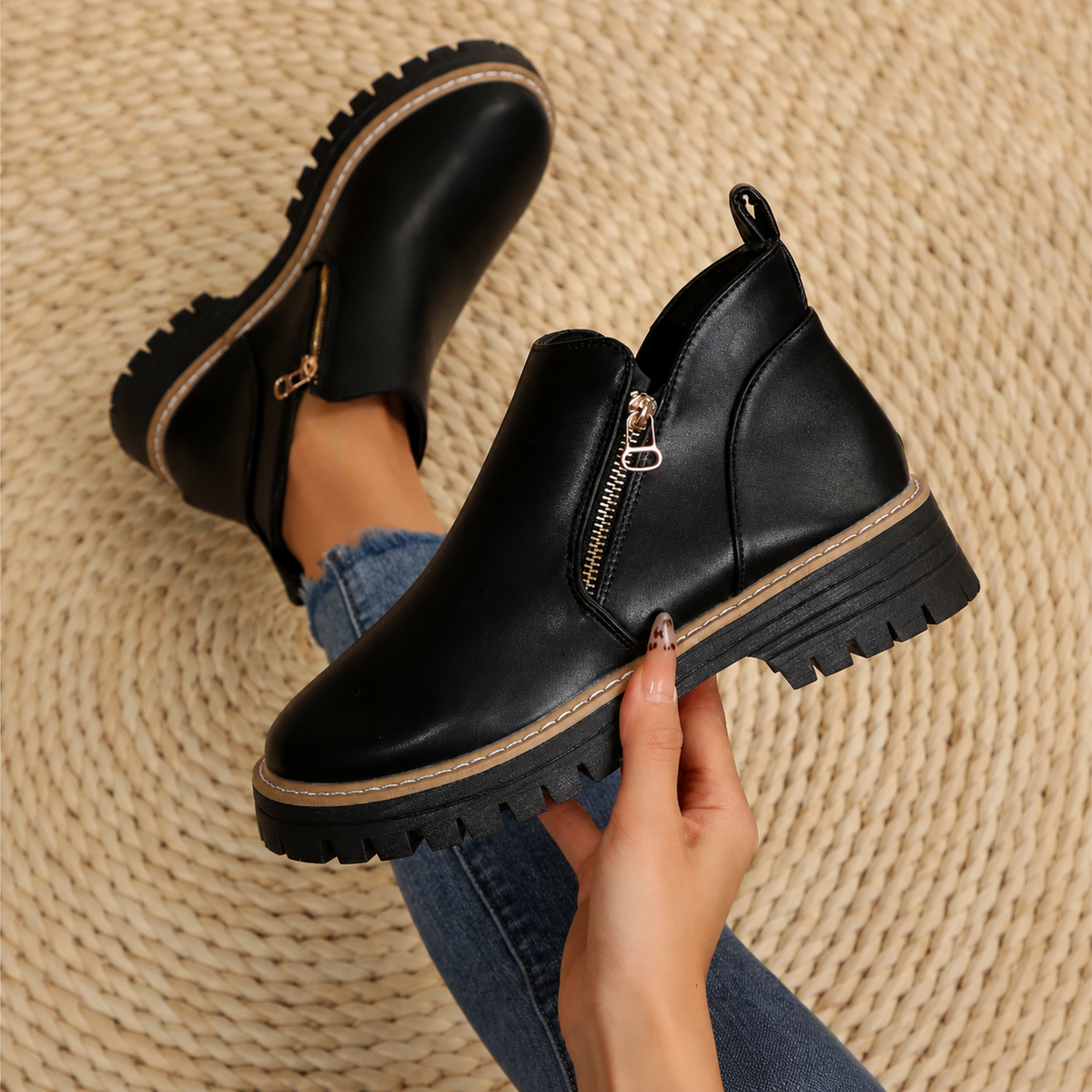 Dolores™ | Comfort Wedge Ankle Boot