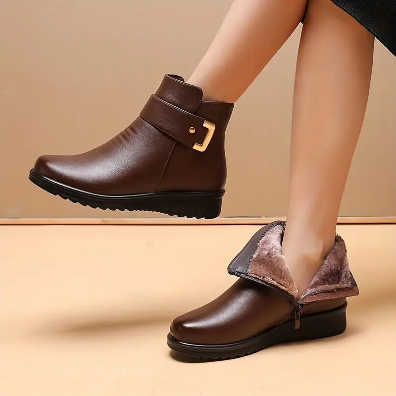 Savvina™ | Fleece-Lined Winter Boot
